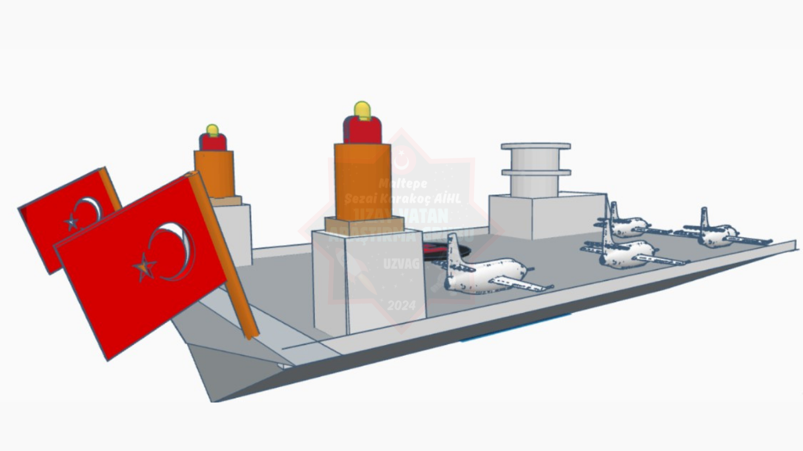 Ucak Gemisi Model (1)