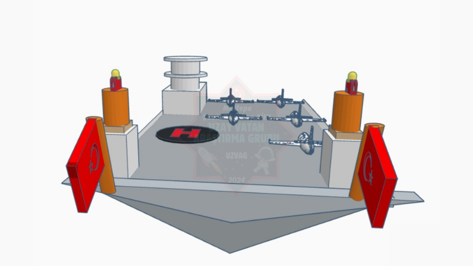 Ucak Gemisi Model (3)