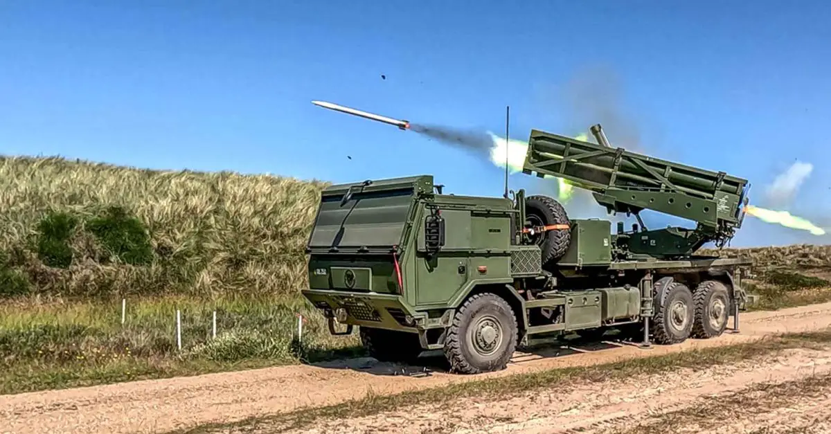 Denmark Conducts The First Test Of Its Israeli P U L S Rocket System 925 001 95120868