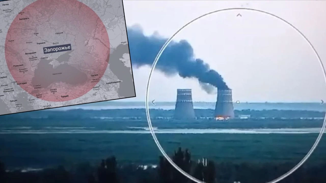 Ukraynada Zaporijya Nukleer Santrali Vuruldu 17541672791298