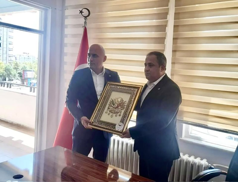 Mhp Mkyk Uyesi Bunyamin Kokenden Mhp Il Baskanligina Ziyaret