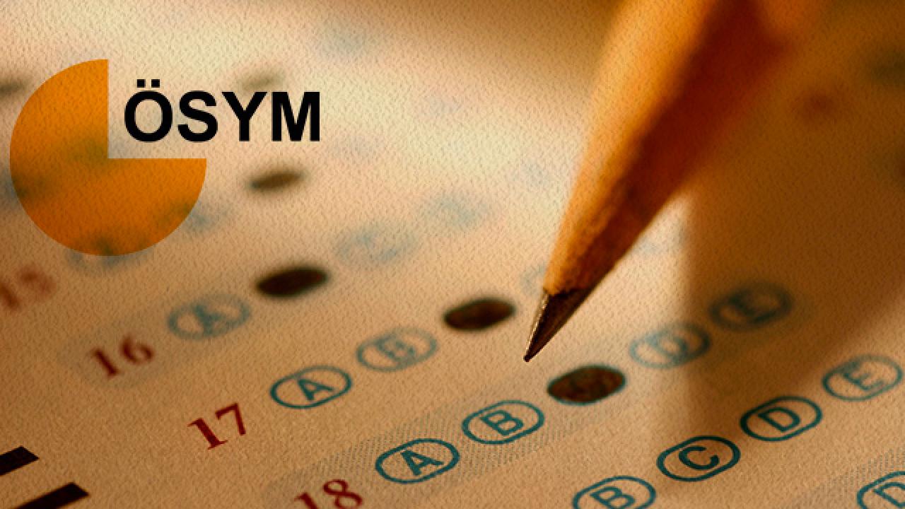 ÖSYM'den hafta sonuna 4 sınav