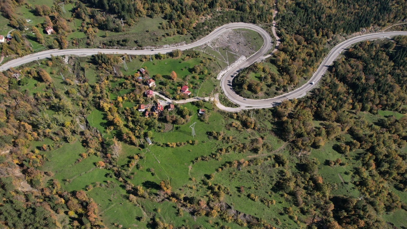 Ersizlerdere Kanyonu Tabiat Parkı'nda sonbaharda renk şöleni yaşanıyor