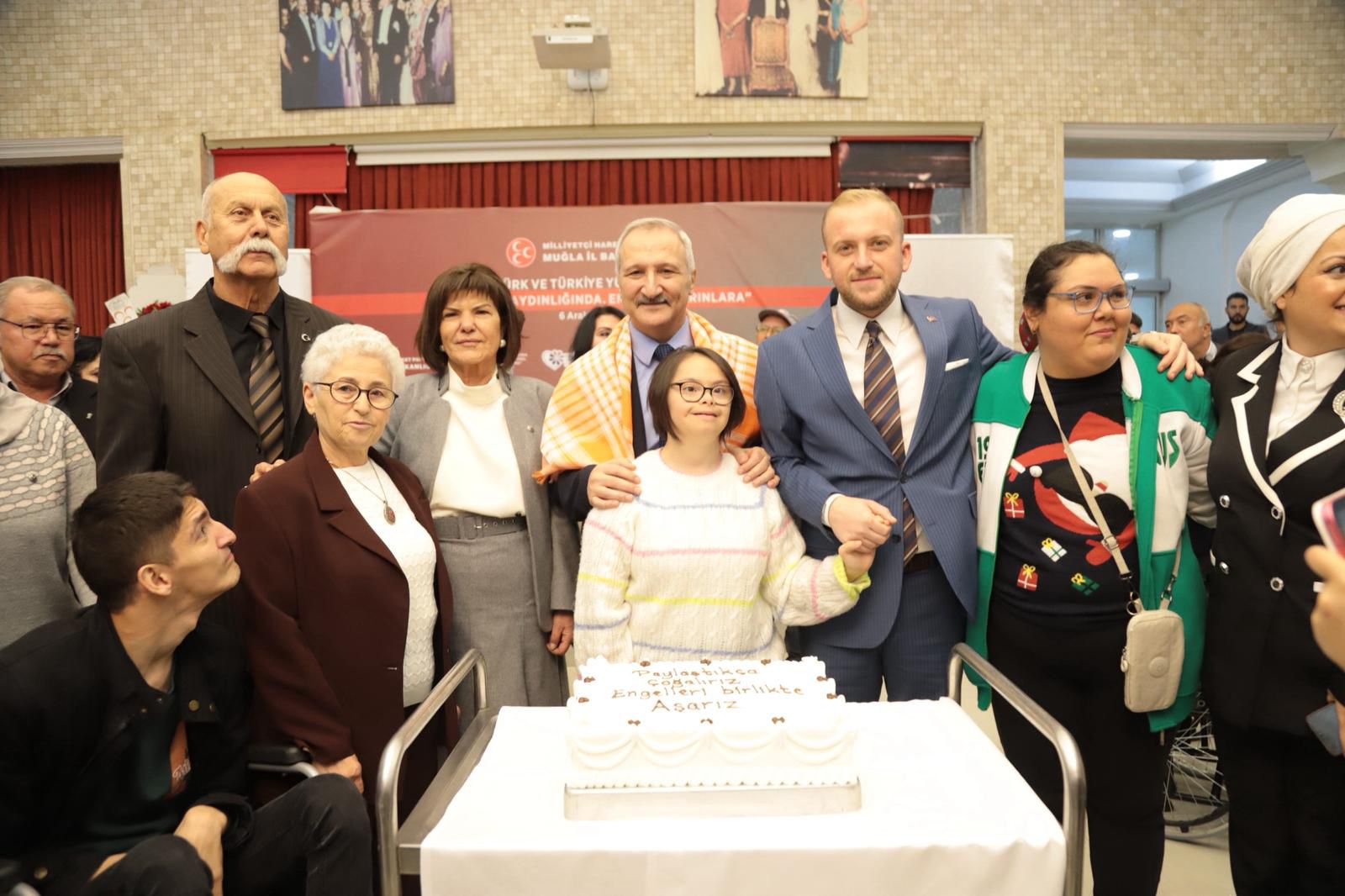 MHP Muğla İl Başkanlığı'ndan anlamlı etkinlik: “Engelleri birlikte aşacağız”