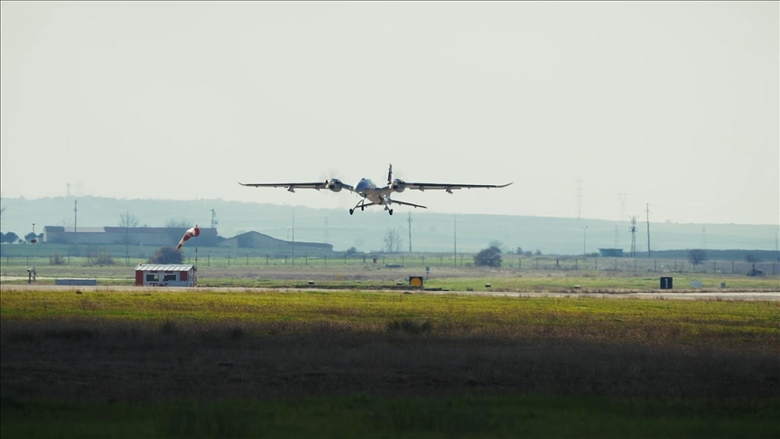 Gökyüzüne Türk imzası! Bayraktar AKINCI'dan kusursuz isabet
