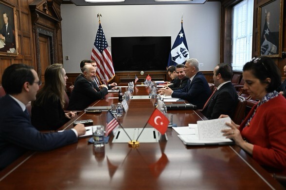 Ticaret Bakani Omer Bolat Abd Ticaret Bakani Howard Lutnick Ile Bir Araya Geldi 540584