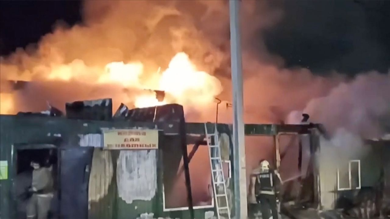 Rusya'da huzurevinde çıkan yangında 20 kişi hayatını kaybetti