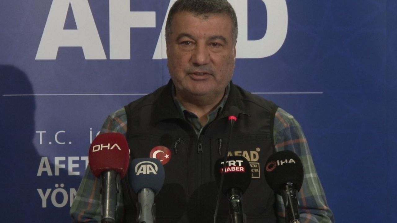 AFAD Deprem ve Risk Azaltma Genel Müdürü Tatar: 'Şu ana kadar toplam 9 bin 470 artçı sarsıntı kaydedildi'