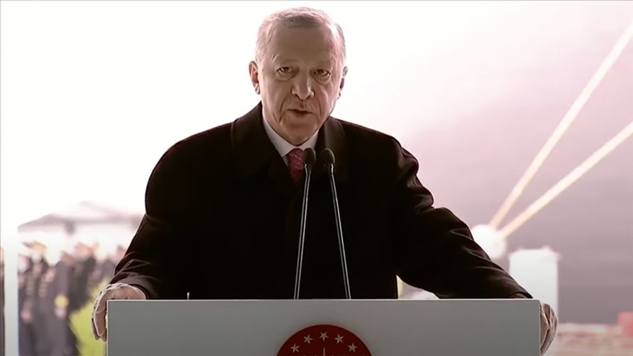 Cumhurbaşkanı Erdoğan: TCG Anadolu'yu Türkiye Yüzyılı'nda dünyada konumumuzu perçinleyecek bir sembol olarak görüyoruz