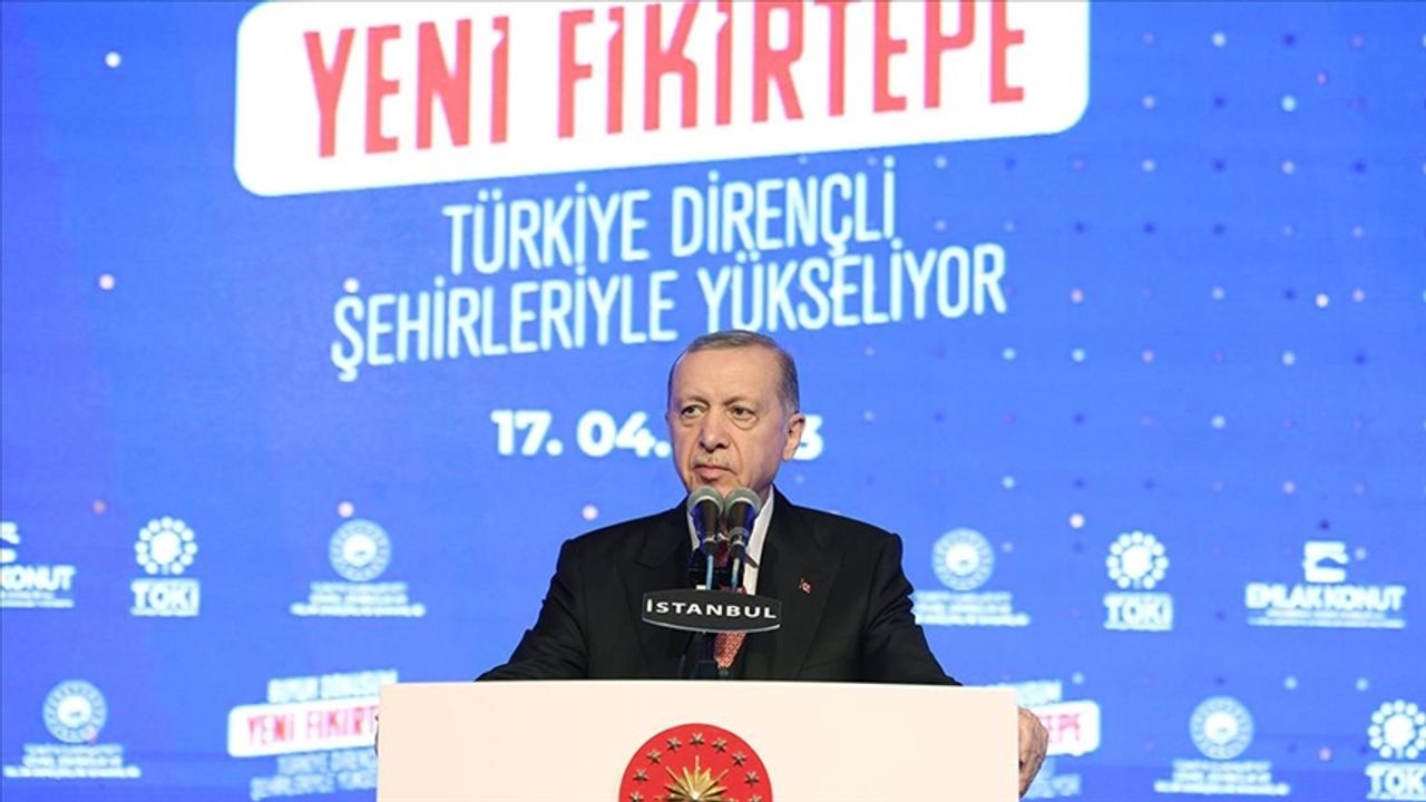 Cumhurbaşkanı Erdoğan: İstanbul'un Avrupa ve Anadolu Yakası'nda 500 bin konutluk uydu kentler planlıyoruz