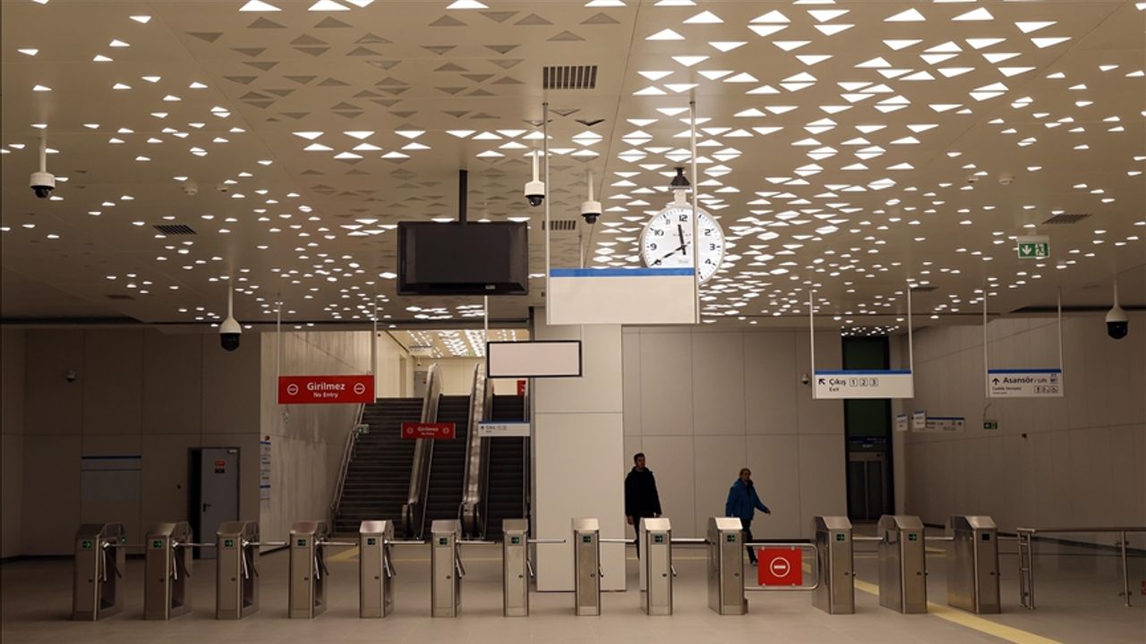 Başakşehir-Kayaşehir Metro Hattı 8 Nisan Cumartesi günü açılıyor