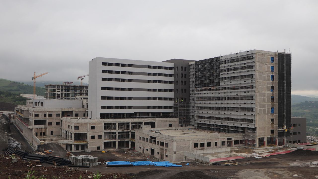 Samsun Şehir Hastanesi Yıl Sonunda Teslim Edilecek