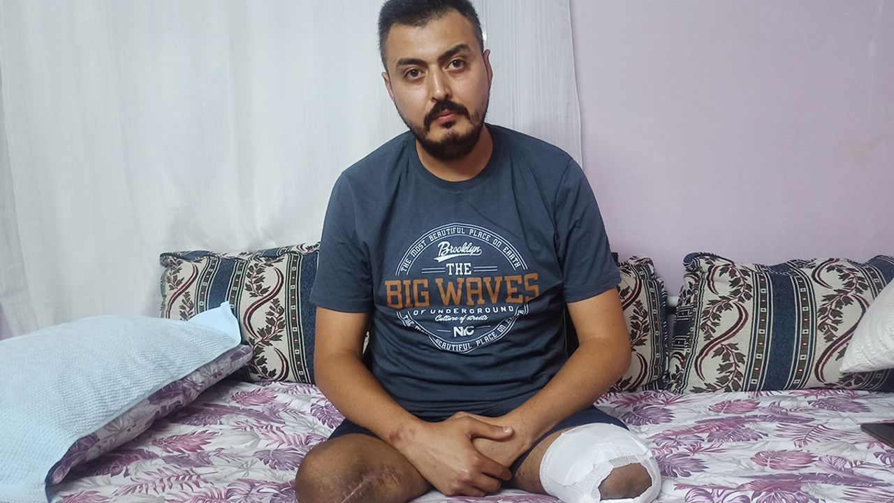 Depremin acı hikayesi: Eşi, iki çocuğu ve iki bacağını kaybetti