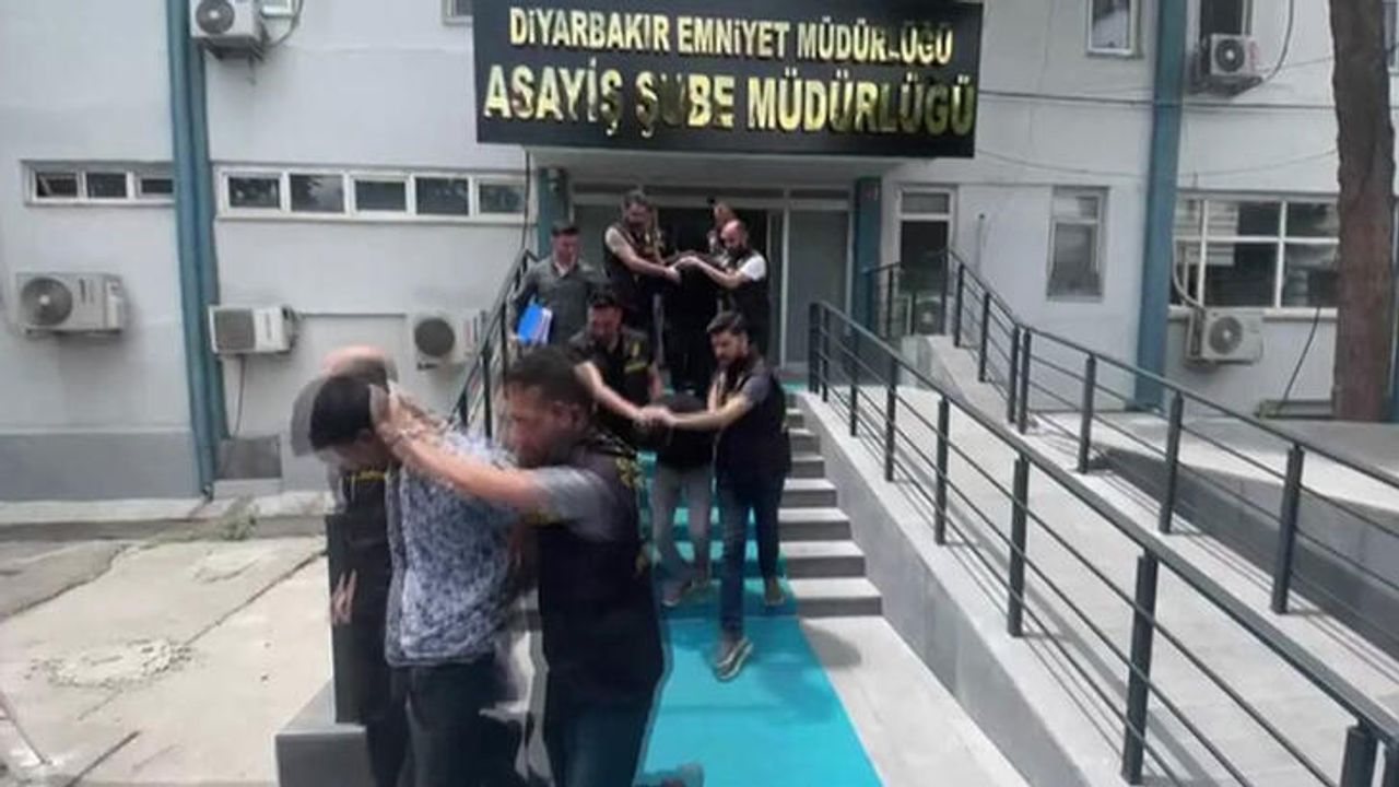 Diyarbakır’da ‘Alabora’ operasyonuyla yakalanan 6 şüpheli tutuklandı