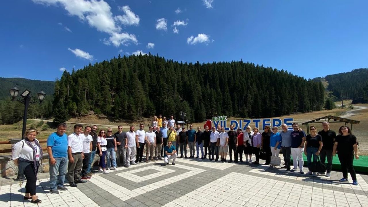Ilgaz Yıldıztepe Turizm Merkezi turizmcileri ağırladı