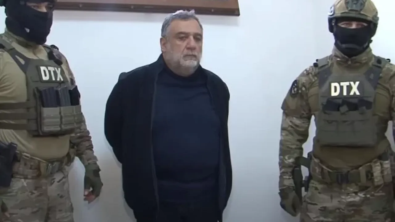Ermeni ayrılıkçı terörist Ruben Vardanyan tutuklandı