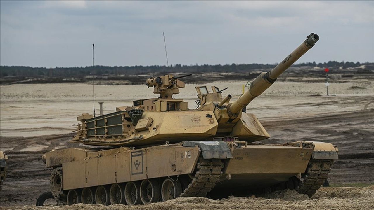 ABD'nin Ukrayna'ya vereceği seyreltilmiş uranyum mermileri Abrams tanklarında kullanılacak