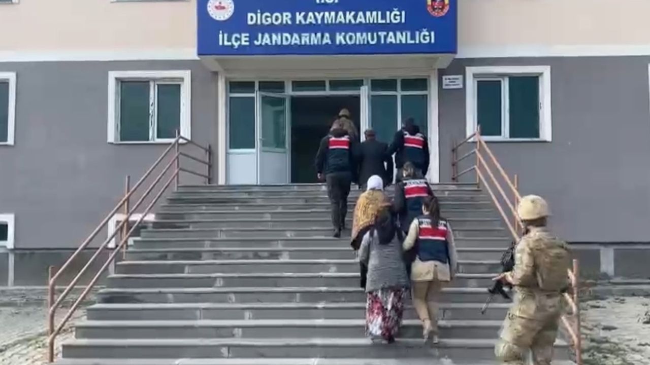Kars merkezli PKK/KCK operasyonunda 4 şüpheli yakalandı