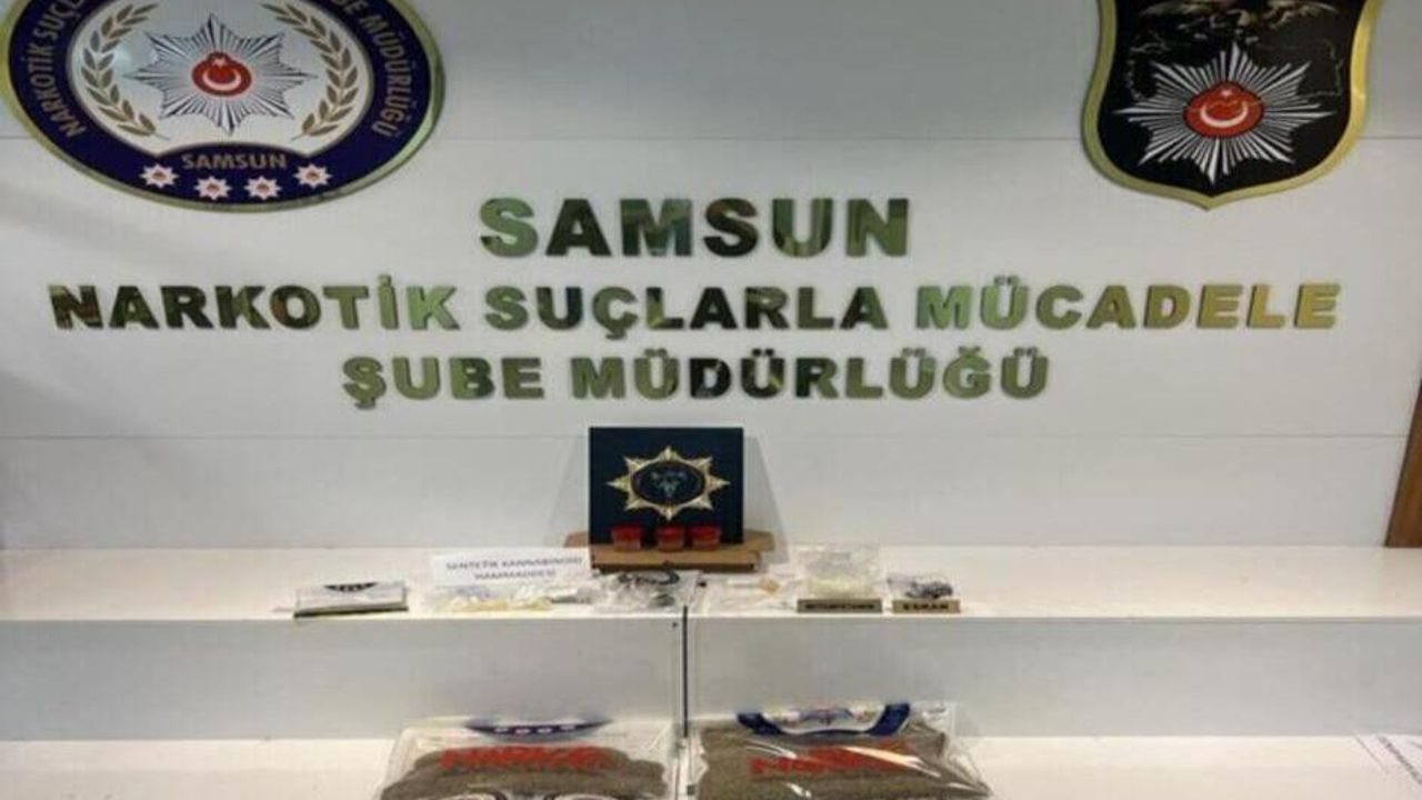 Samsun'da uyuşturucu operasyonunda 20 şüpheli yakalandı
