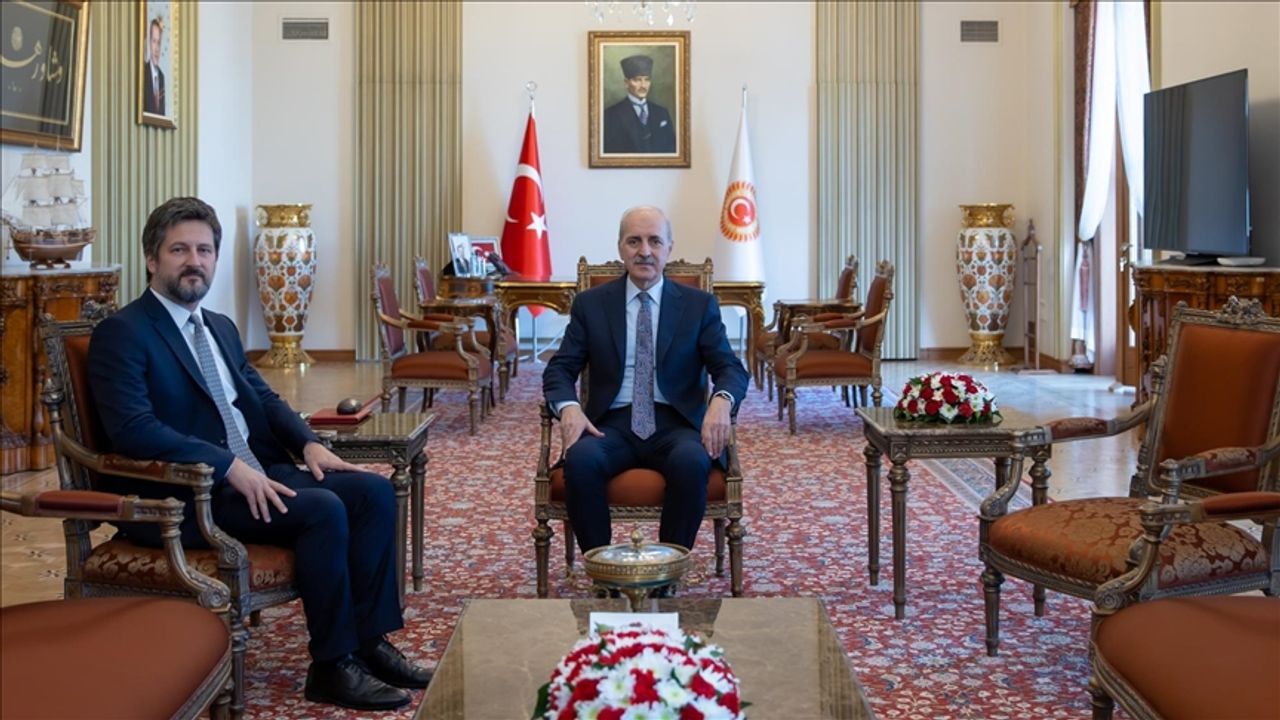 TBMM Başkanı Kurtulmuş, Macaristan'ın Ankara Büyükelçisi Matis'i kabul etti