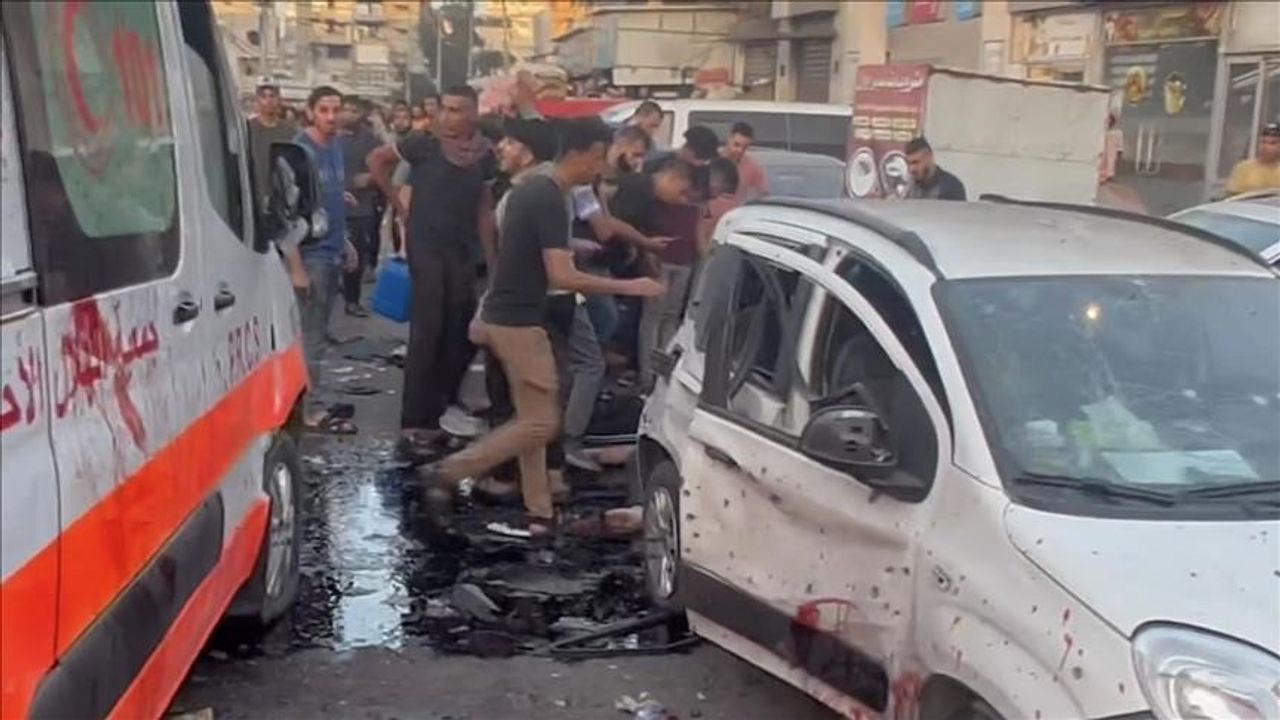 Dezenformasyonla Mücadele Merkezi, Gazze'de vurulan ambulansların "Hamas militanlarını taşıdığı" iddiasını yalandı
