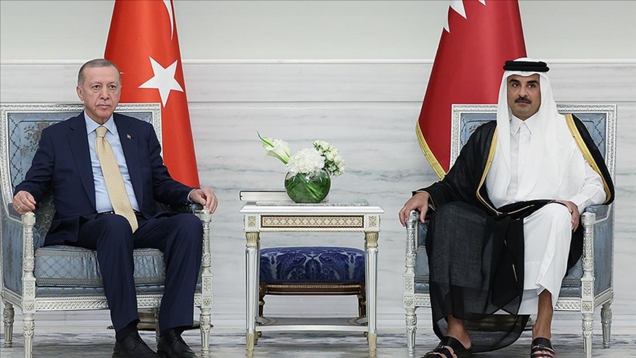 Cumhurbaşkanı Erdoğan'ın Katar Emiri Al Sani ile görüşmesinde İsrail'in Gazze katliamındaki son durum ele alındı