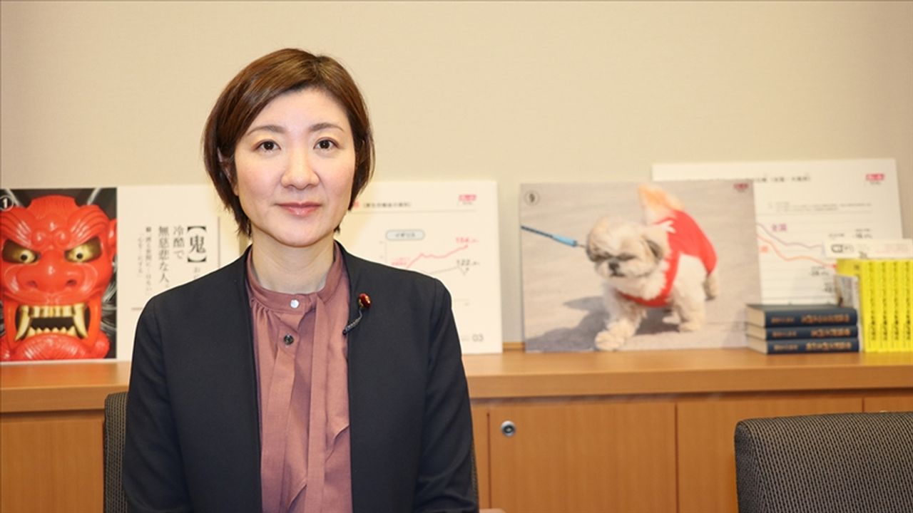 Japon Milletvekili Akiko, hem Meclis'te hem de sokakta Filistinlilerin sesi