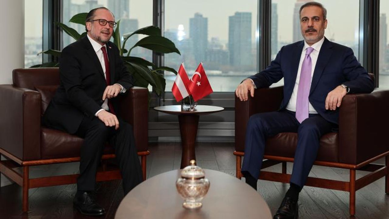 Dışişleri Bakanı Fidan, New York'ta Avusturyalı mevkidaşı Schallenberg'le görüştü