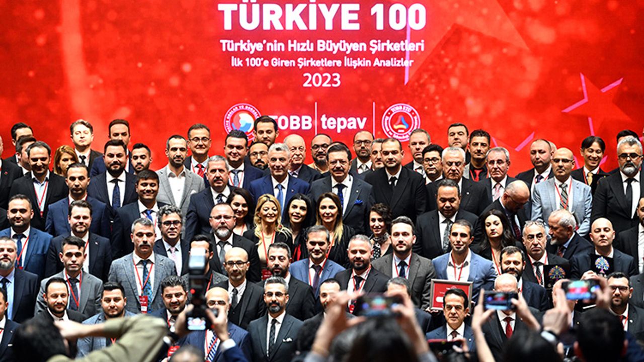 Ticaret Bakanı Bolat: "TOBB Türkiye 100" ödülleri iş dünyasına yeni kapılar açacak bir kilometre taşıdır