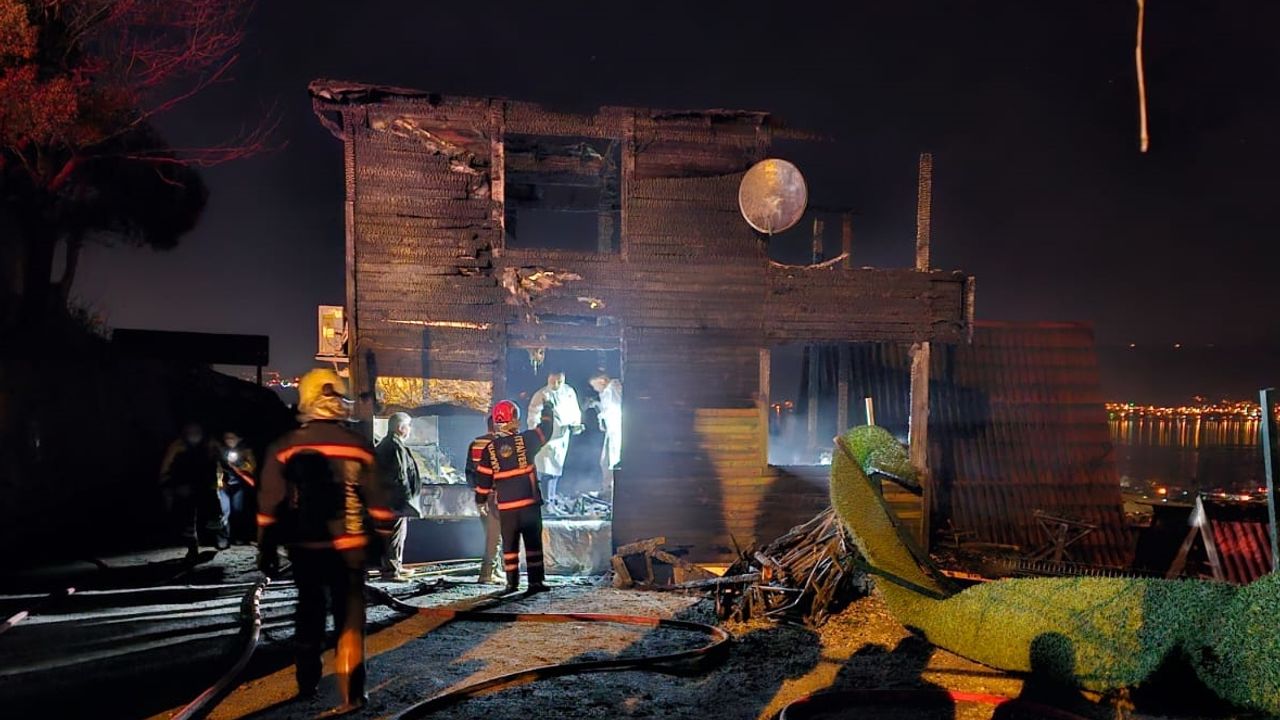 Sakarya'da bungalovda çıkan yangında 1 kişi hayatını kaybetti