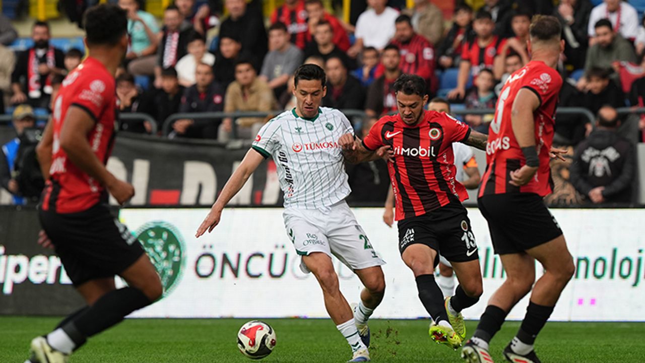 Konyaspor, Gençlerbirliği'ni 2-1 mağlup etti