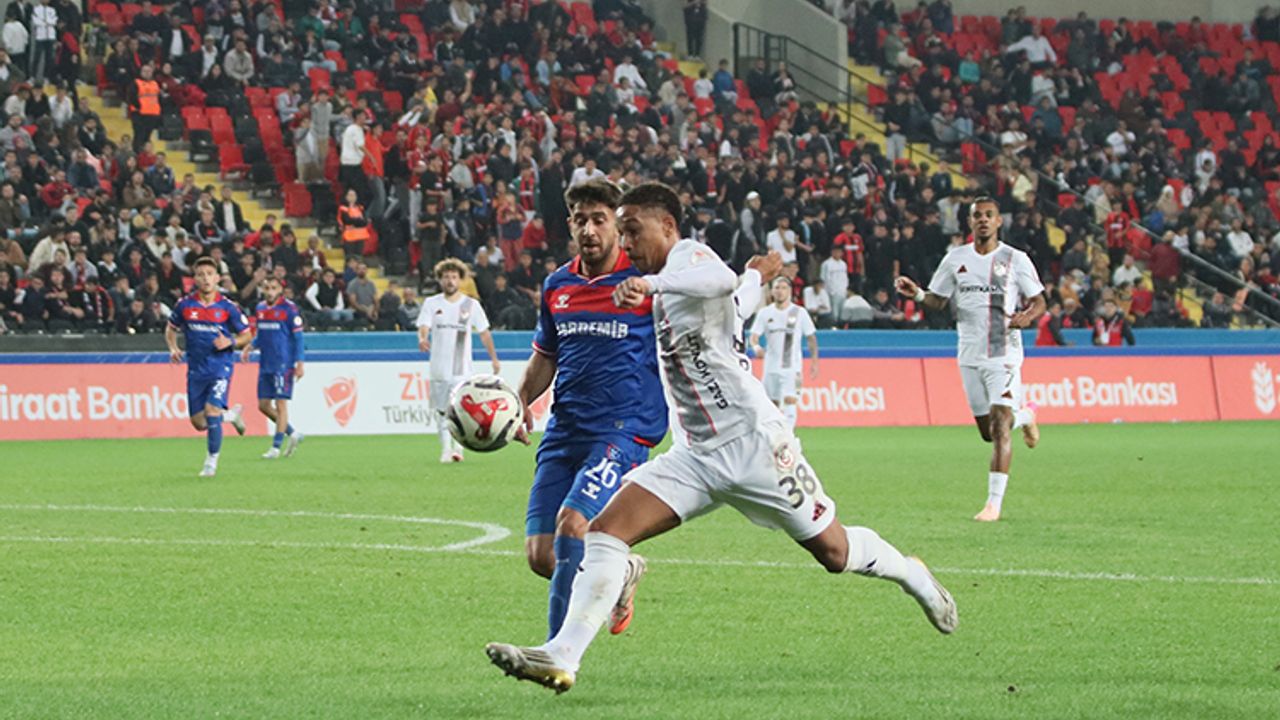 Ziraat Türkiye Kupası'nda Gaziantep FK üst tura yükselmeyi başardı