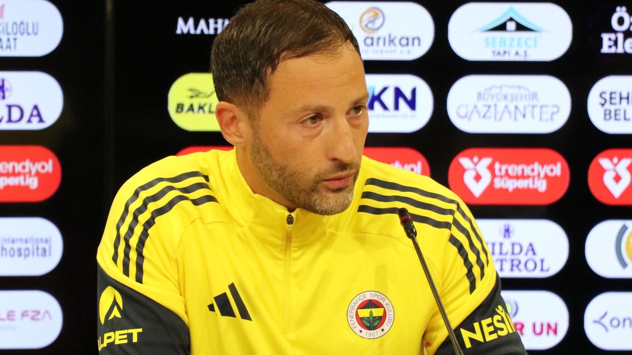 Gaziantep FK-Fenerbahçe maçının ardından Domenico Tedesco açıklamalarda bulundu