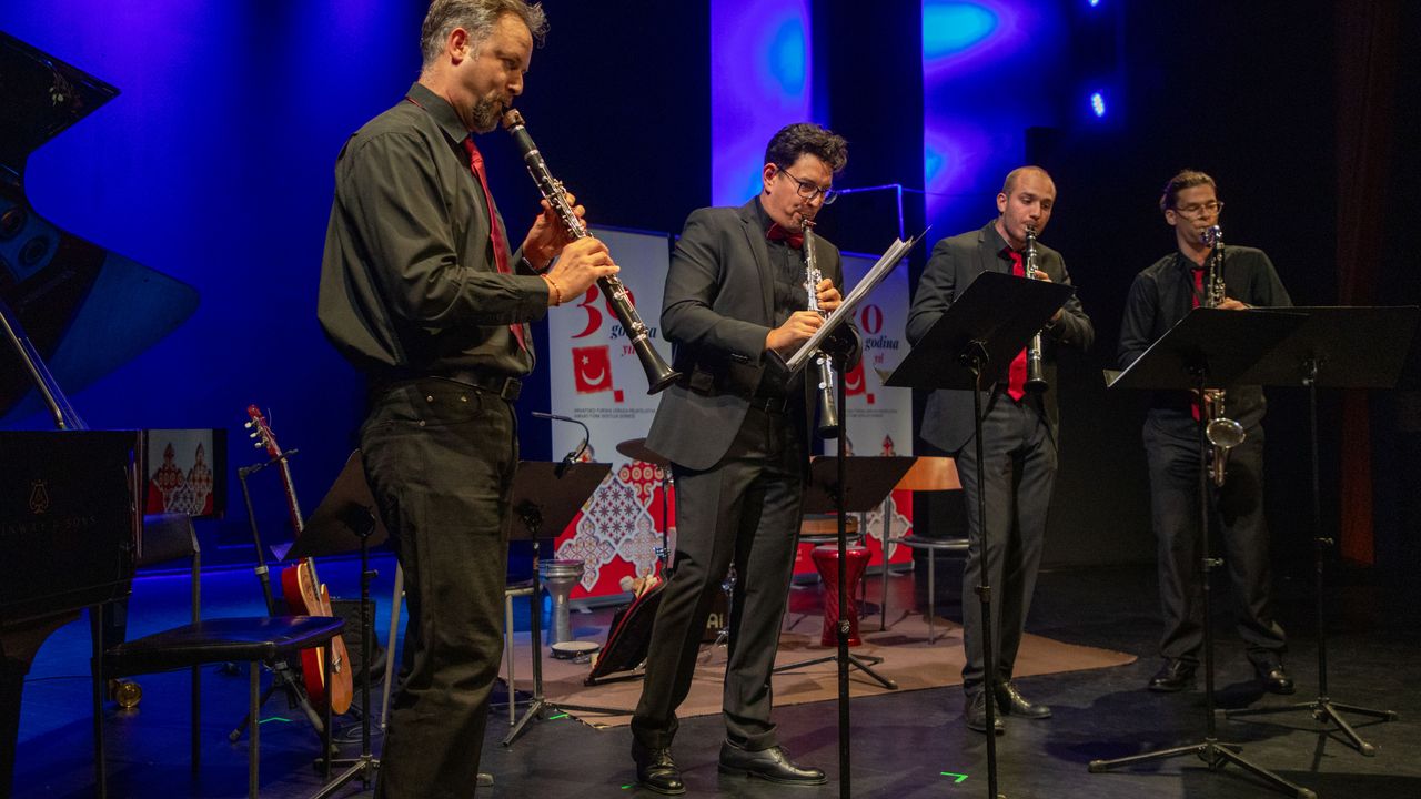 Hırvatistan'da Türkiye Cumhuriyeti'nin 102. yılı konserle kutlandı