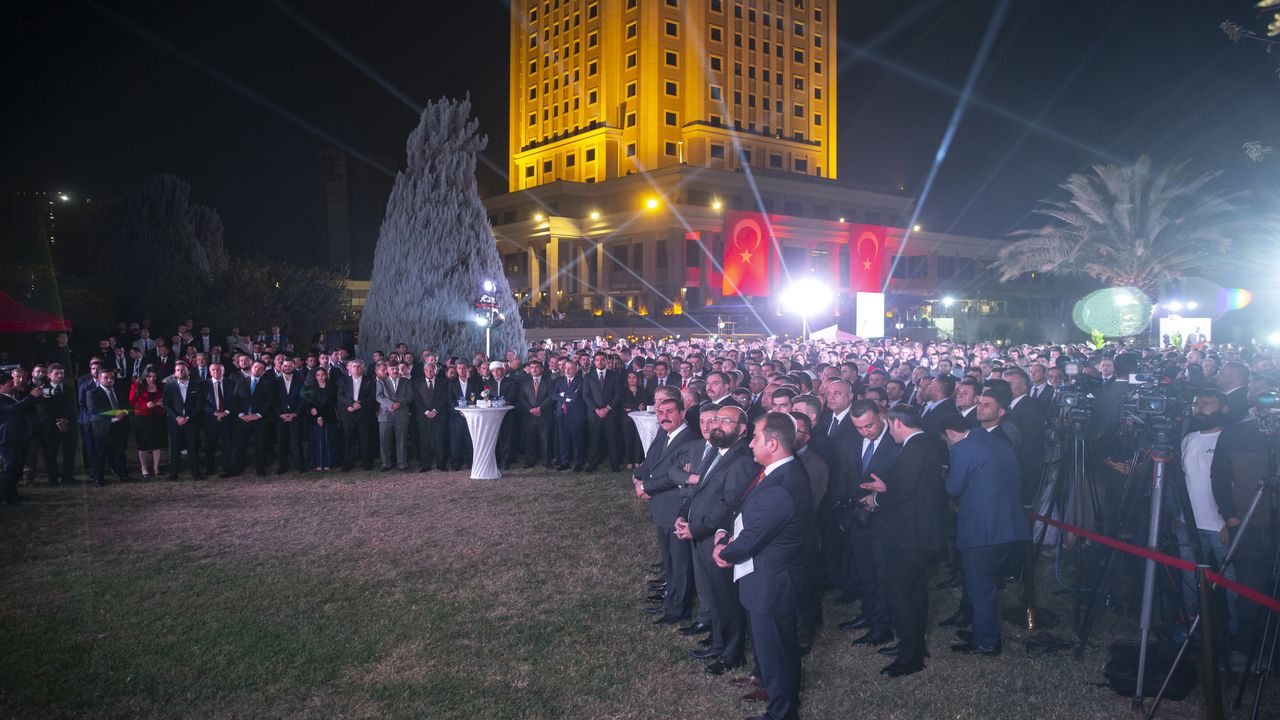 Erbil’de Türkiye Cumhuriyeti'nin 102. yılı dolayısıyla resepsiyon düzenlendi