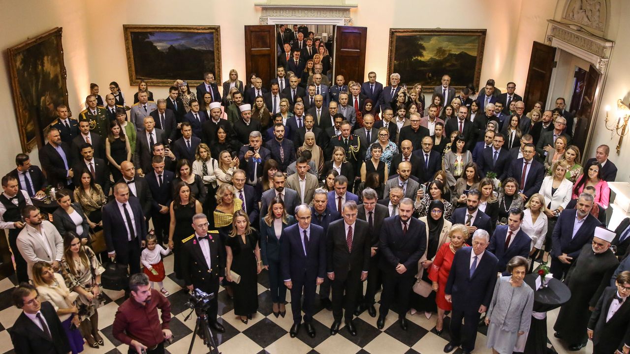 Sırbistan, Hırvatistan ve Karadağ'da Cumhuriyeti'nin 102. yılı kutlandı