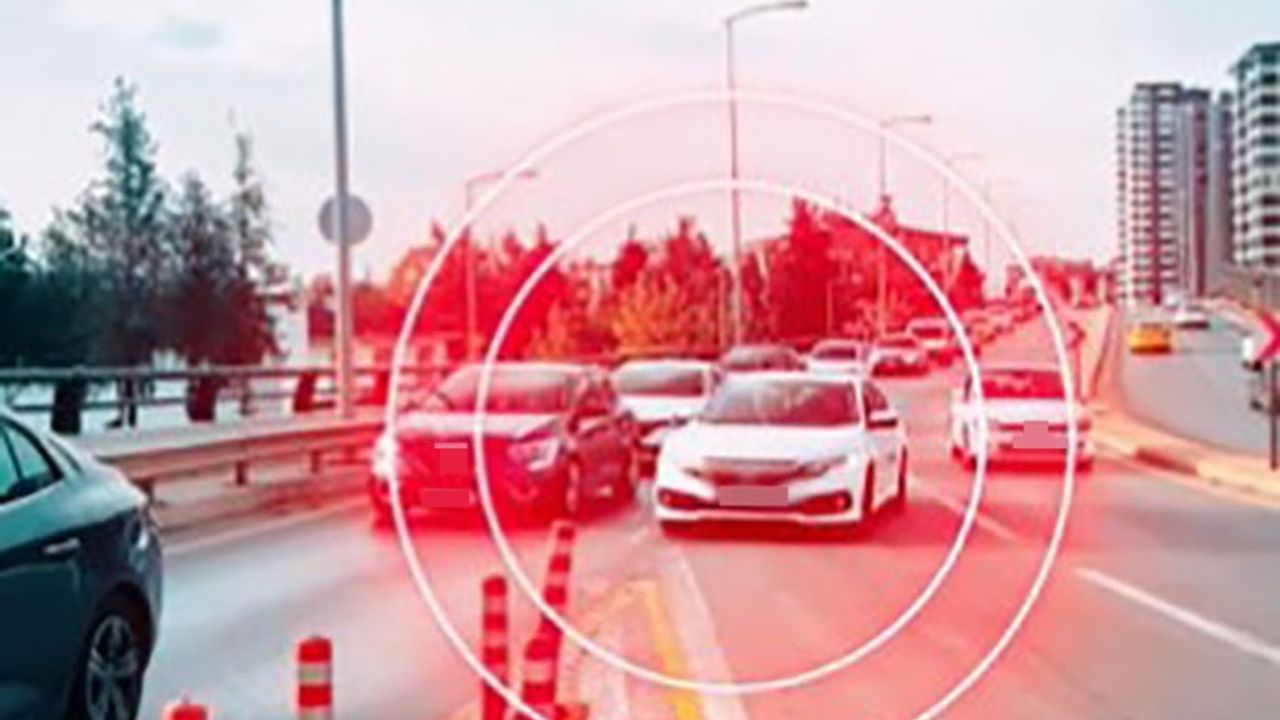 Gaziantep'te 'kaynak' yapan 2 bin 236 sürücüye ceza