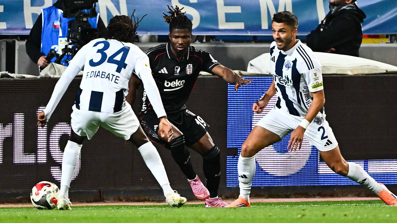 Beşiktaş, Kasımpaşa deplasmanında beraberliğe razı oldu