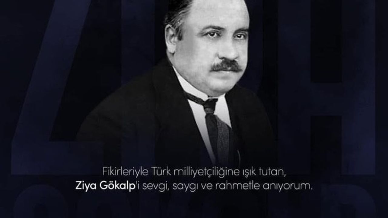 MHP Genel Sekreteri İsmet Büyükataman’dan Ziya Gökalp’e Anma