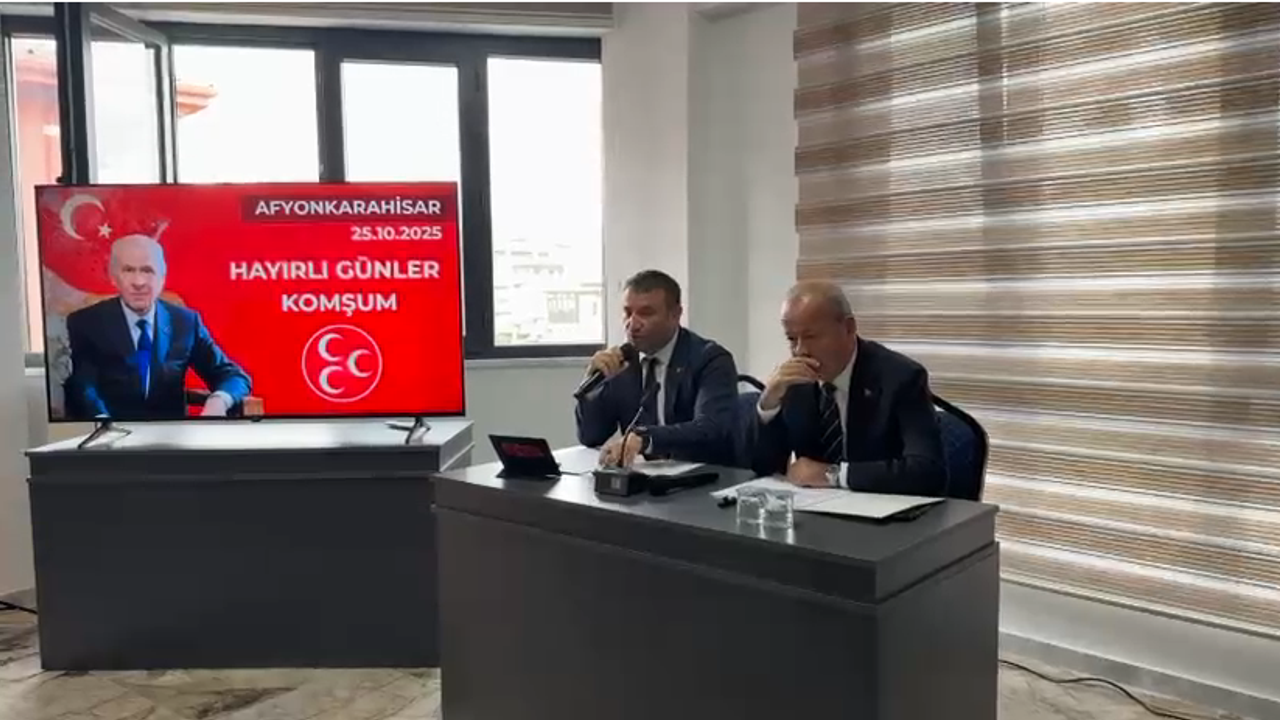 MHP Afyonkarahisar’da “Hayırlı Günler Komşum” Programı Yapıldı
