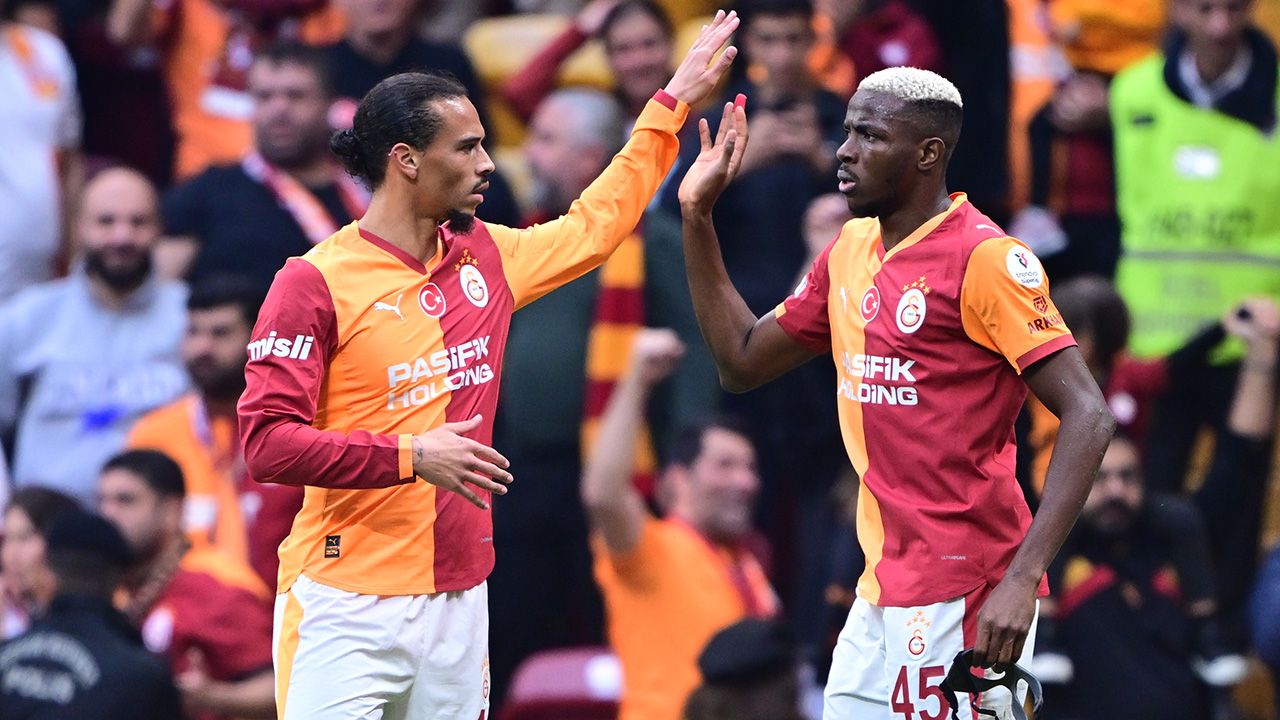 Galatasaray, evinde geriden gelip kazandı | Süper Lig'de Galatasaray 3-1 Göztepe