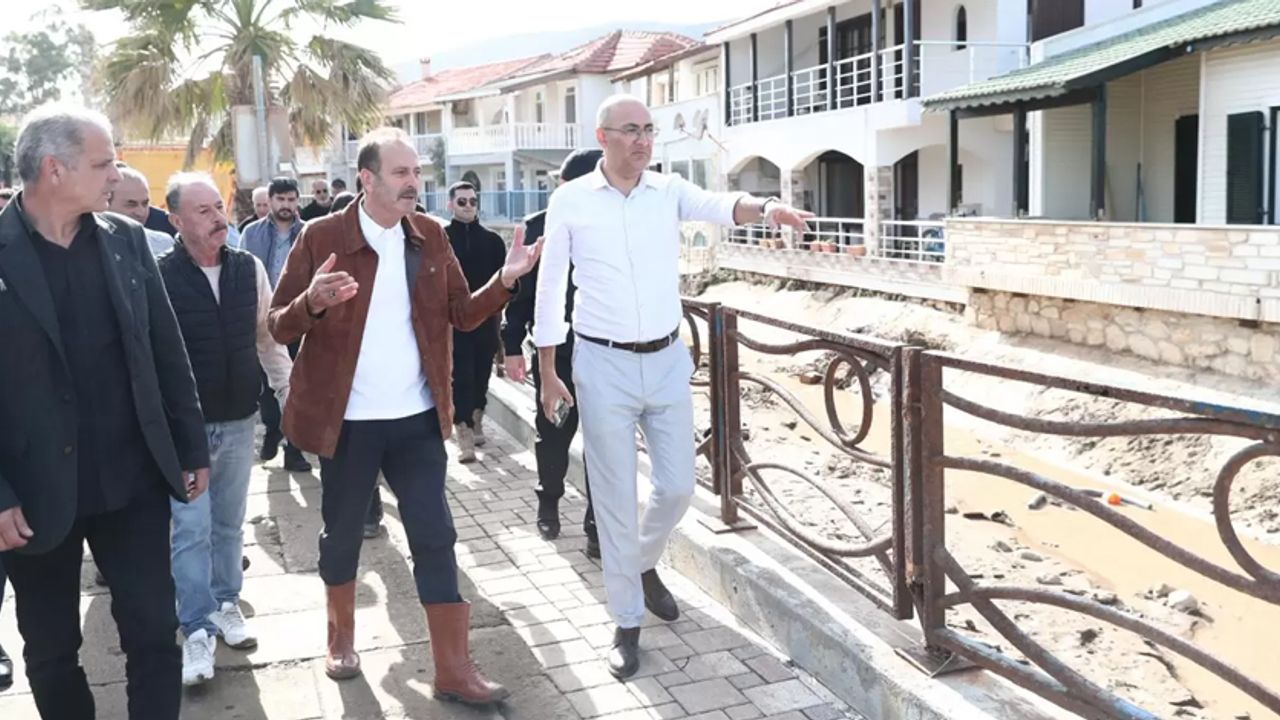 MHP’li Osmanağaoğlu Foça’da incelemelerde bulundu!