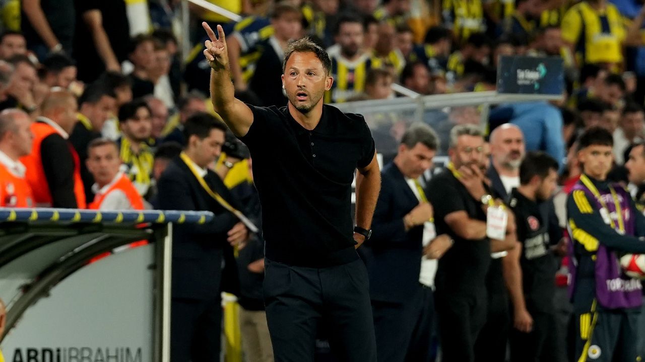 Domenico Tedesco'nun Fenerbahçe'de ilk derbi heyecanı