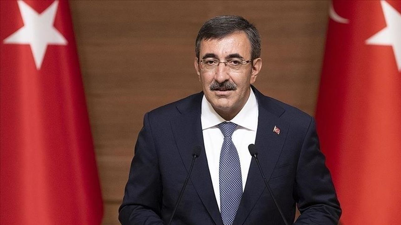 Cumhurbaşkanı Yardımcısı Yılmaz, TÜRKPA Genel Sekreteri Hasan'ı kabul etti