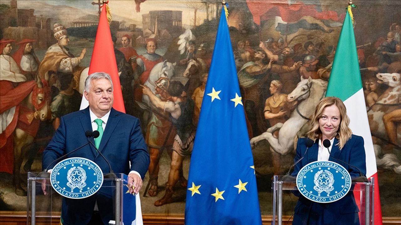 İtalya ve Macaristan başbakanları, Ukrayna'daki durum ve ikili işbirliği hakkında görüştü