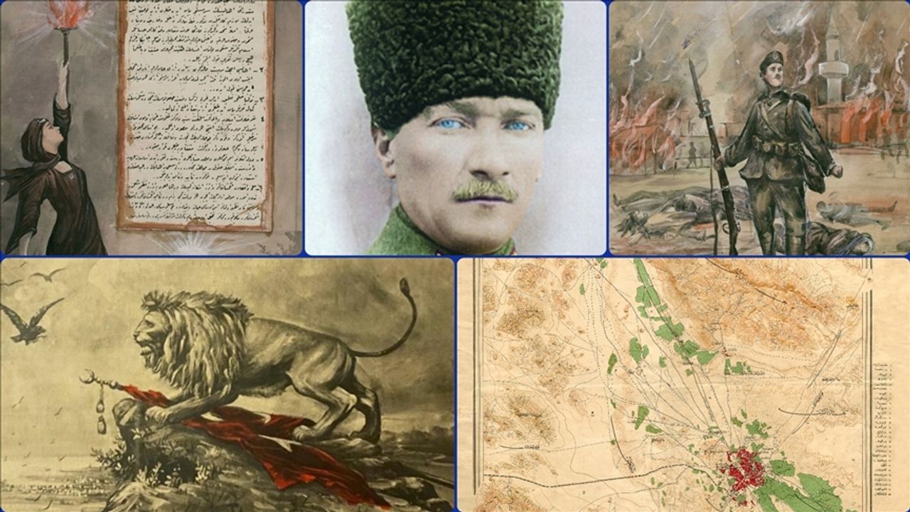 Milli Mücadele’yi yansıtan “Mefkure Kartları” 29 Ekim’de sergilenecek