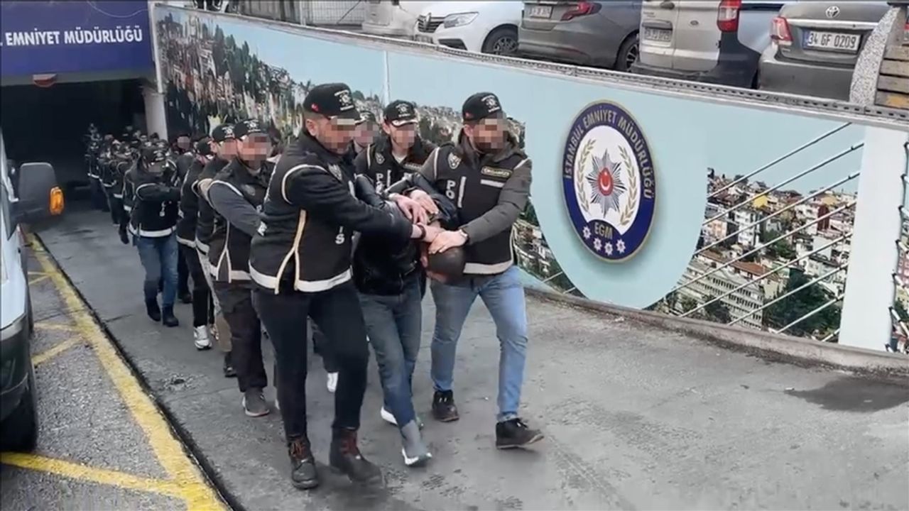 İstanbul'da organize suç örgütlerine yönelik soruşturmalarda bu yıl 700 şüpheli tutuklandı
