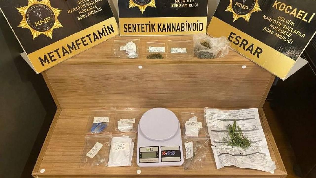 Kocaeli'de yasaklı madde operasyonlarında 4 şüpheli tutuklandı