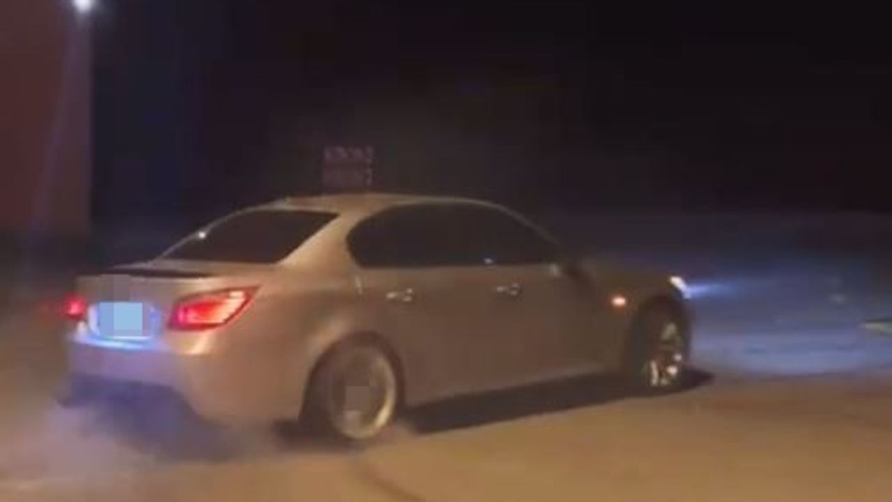 Artvin’de drift yapan sürücüye 46 bin lira cezası