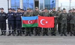 Azerbaycan arama kurtarma ekibinin son bölümü Kahramanmaraş'tan ayrıldı